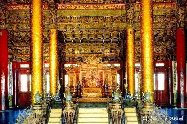 太和殿,俗称:金銮殿, 是明清古代宫殿建筑, 东方三大殿 之一,是中国