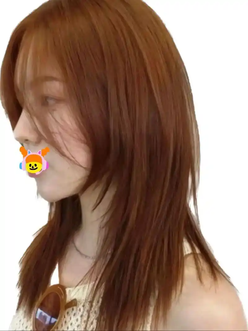 酷感高层次碎发 增加头发发量和层次效果 特别适合头发细软服帖 贴