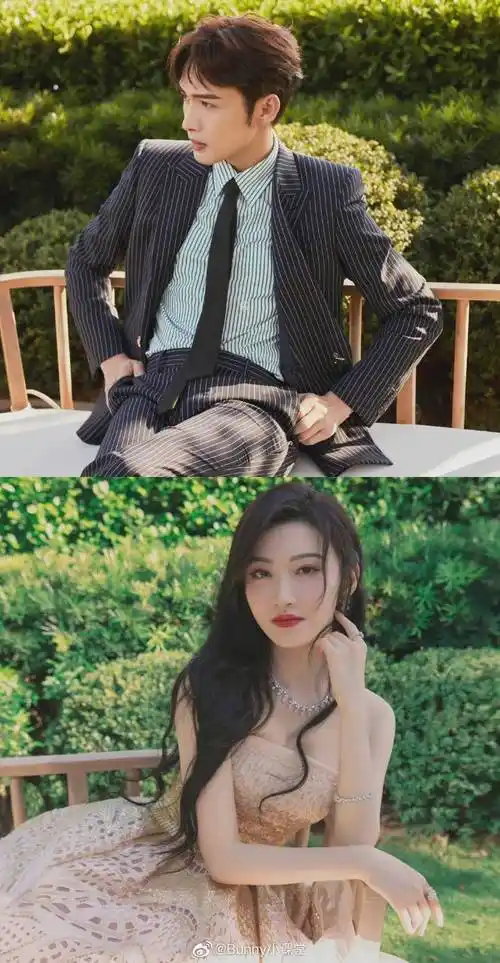 芭莎造型景甜张彬彬司藤夫妇