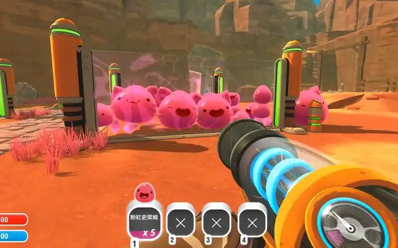 沙漠游戏《史莱姆牧场》第3(1)阳阳美女游玩