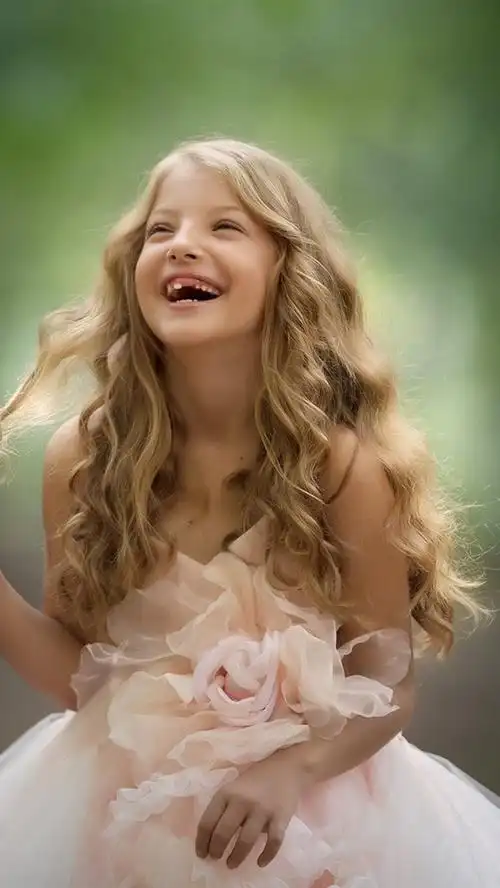 头发,粉红色的裙子 640x1136 iphone 5/5s/5c/se 壁纸,图片,背景,照片