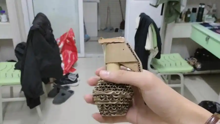 【当代军迷现状系列】-纸制m67破片手雷