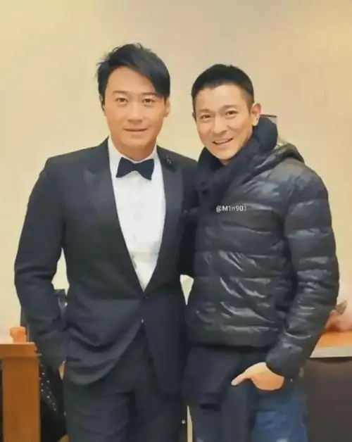 刘德华和黎明的一组旧照,两个人站在一起一对比,差距真大|声乐|娱乐圈