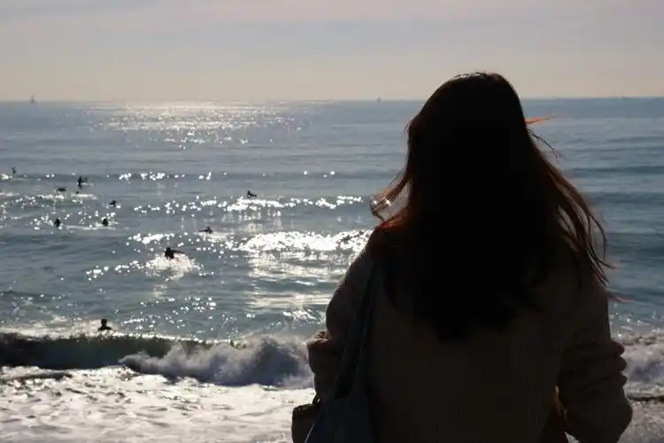 展开全部 这种面对大海的背影情侣头像很多