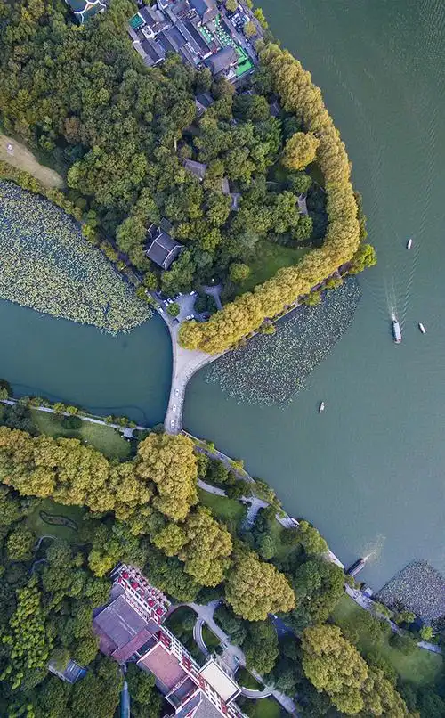 69 杭州 69 【转发】一组西湖航拍 (更新11月6日水晶天航拍大全景