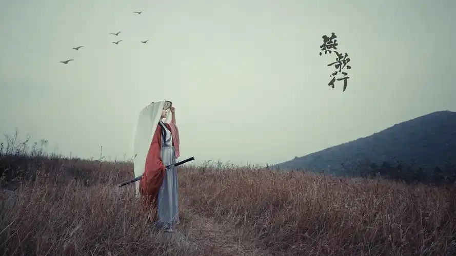 古风武侠侠女飒爽写真高清宽屏桌面壁纸-美女壁纸-手机壁纸下载-美桌