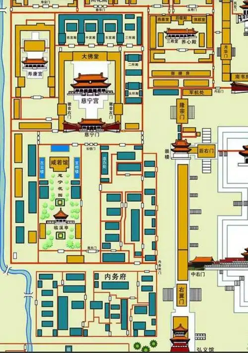 紫禁城四个角楼