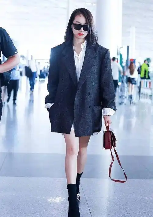 宋茜单身久了越来越不羁!