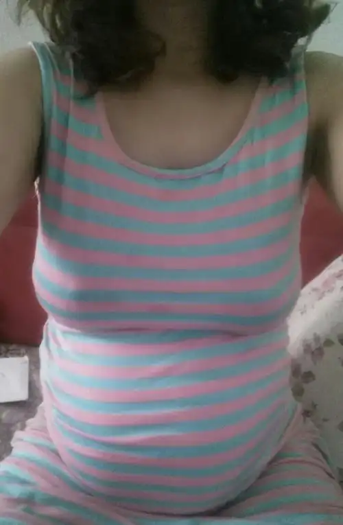 我五个月的孕妇