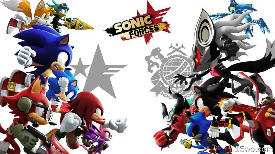 e屋壁纸 3840x2160壁纸 电子游戏 sonic forces 索尼克 刺猬索尼克