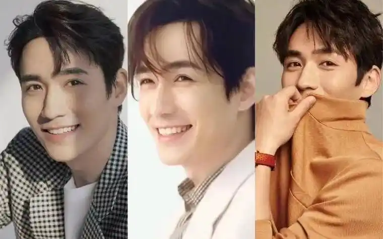 吴彦祖,胡歌不笑的时候就够好看了,笑起来更是杀伤力十足;彭于晏,朱