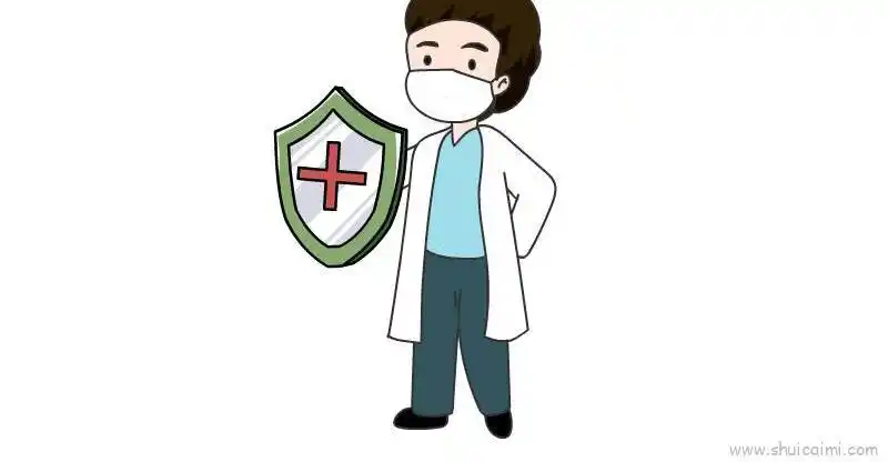 医生全身戴口罩儿童画怎么画 医生全身戴口罩简笔画简单又好看
