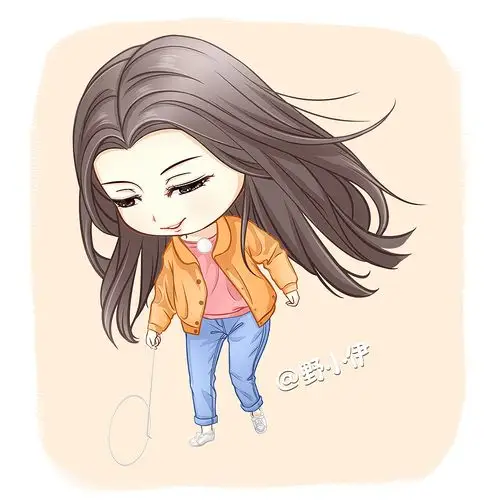 鹿晗关晓彤同人萌萌哒q版【一鹿彤行】