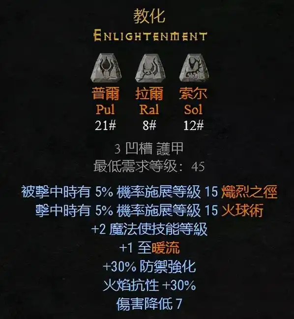 暗黑2谜团符文之语顺序讲解暗黑2谜团符文之语怎么做