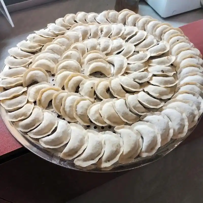 最爱吃的饭是妈妈包的素馅饺子#饺子 #家的味道 - 抖音