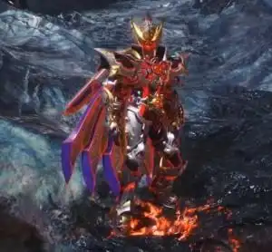 修罗铠甲的升级形态,实力是普通形态的百倍.