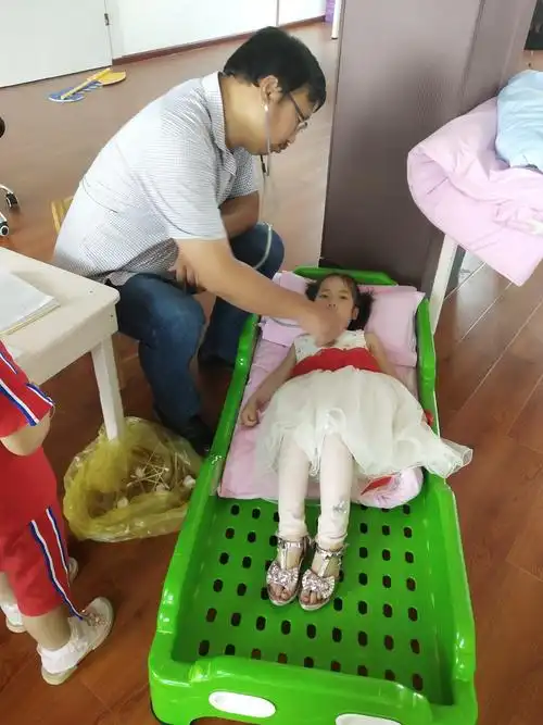 三泉王幼儿园六一幼儿体检记