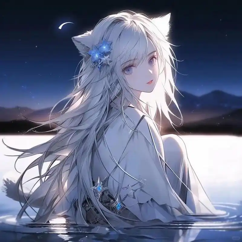 初化形|猫耳少女|女生头像|动漫头像