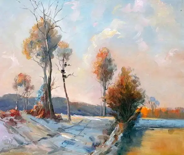 画家刘春建油画作品