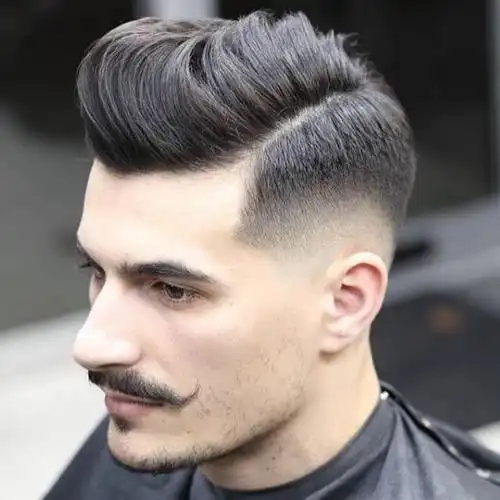 欧美风格的发型设计,显得特别大全个性,想要剪短发的男士们可以来参考