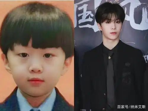 范丞丞童年照曝光,范丞丞真的是从小可爱到大的男生