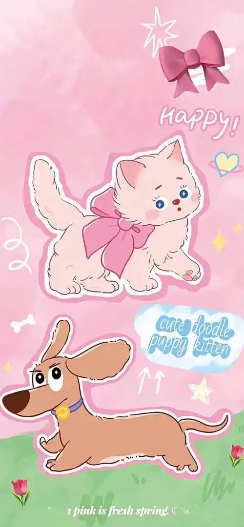 壁纸精选可爱风锁屏壁纸