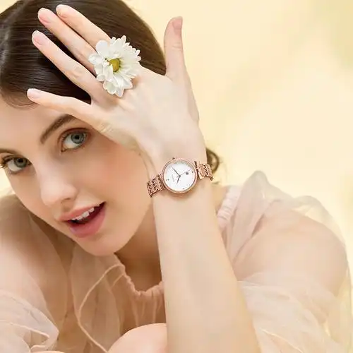 飞亚达young系列石英女士手表简约休闲时尚防水女款腕表dl27000