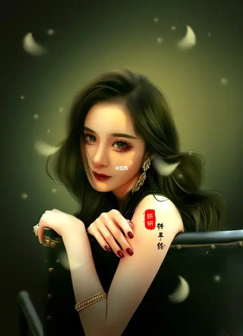 杨幂  #手绘头像  #女生头像  #照片转手绘 #头像约稿