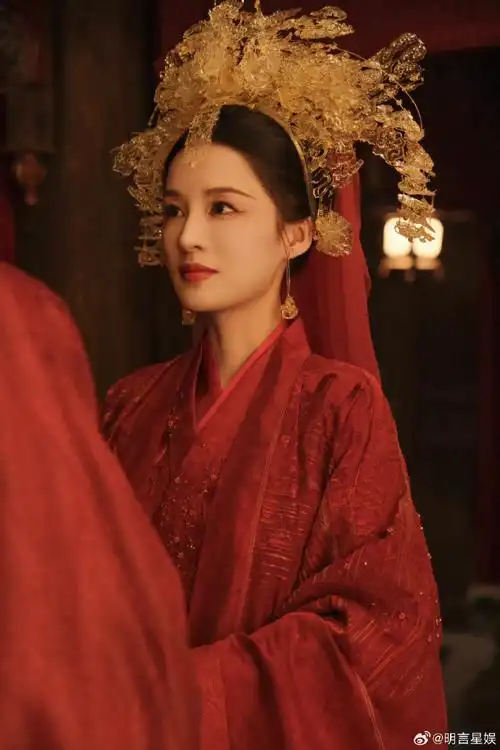 李沁林婉儿大婚剧照##林婉儿大婚妆造