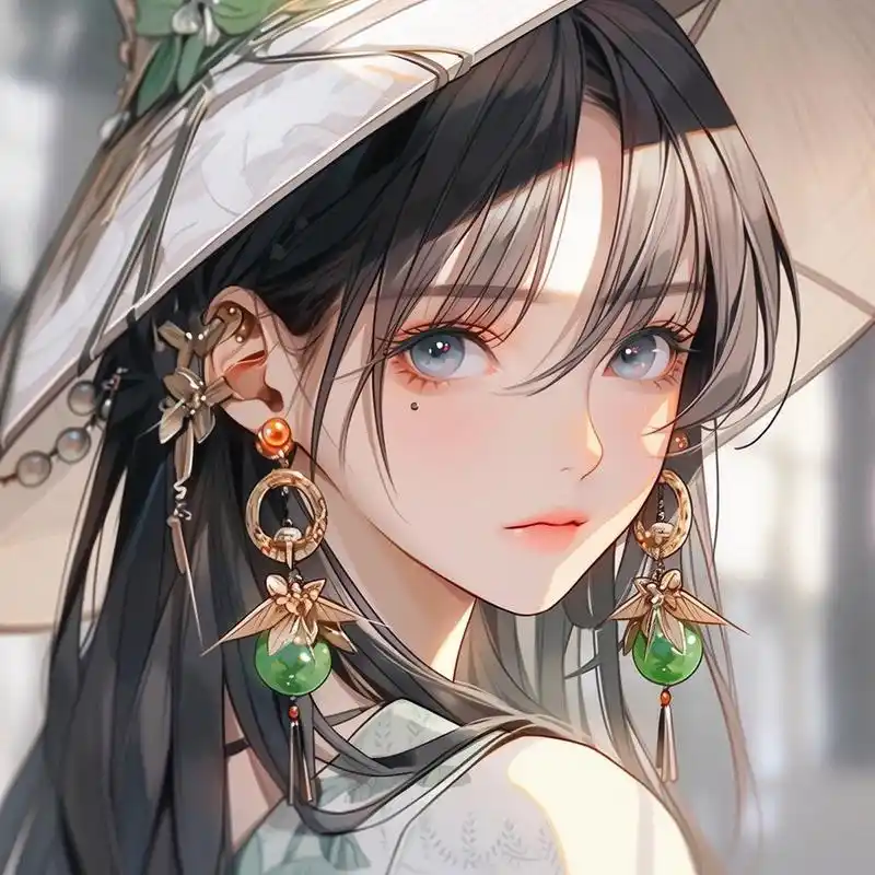 精致女生头像分享,漫画女生,美炸了～ 图片均原创,未经允许不可商用