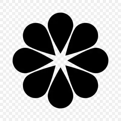 【免费】花瓣矢量圆形图