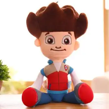 狗狗巡逻队毛绒玩具汪汪队立大功玩具玩偶小狗公仔礼节物 莱德队长 20