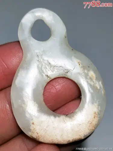 高古玉哈民8字璧