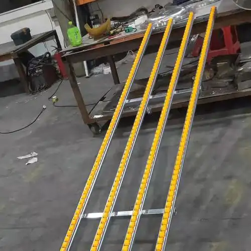 流利条卸货神器滑道滑轮卸货流利条神器轻便装卸车滑轮流利条轨道