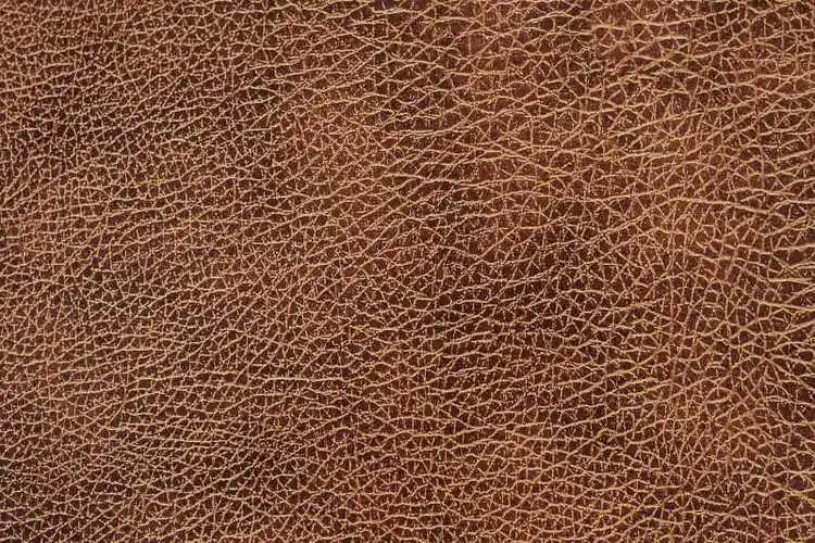 黑棕色旧皮革纹理背景