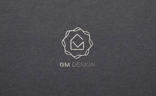 gmdesign个人设计工作室logo