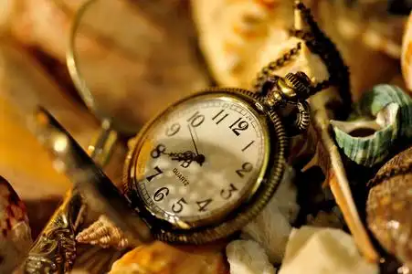 时间素材怀表照片