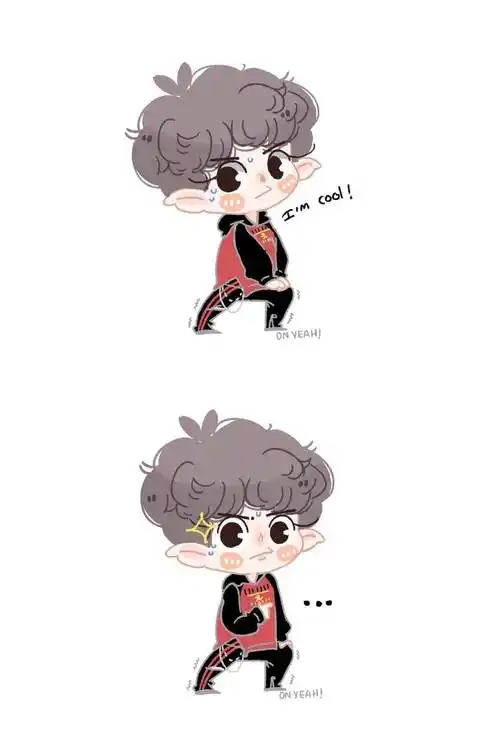 exo 朴灿烈 q版手绘