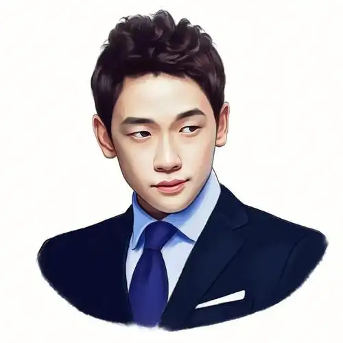 成熟男人气质手绘头像帅气有内涵