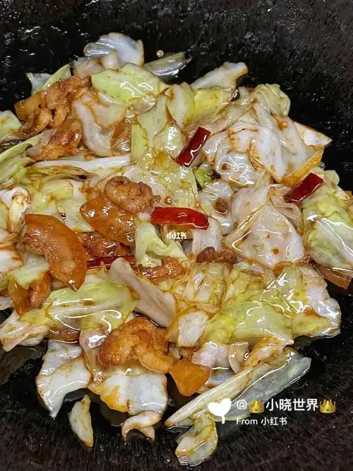 五分钟搞掂的干锅包菜75香辣爽脆又下饭