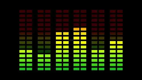 动感音量音符音乐波形跳动节奏音乐