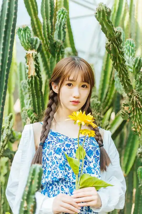 和你的情绪不在同一个频率 小清新女生图片