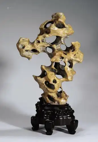 【黄太湖石山子】拍卖品_图片_价格_鉴赏_摆件_雅昌艺术品拍卖网