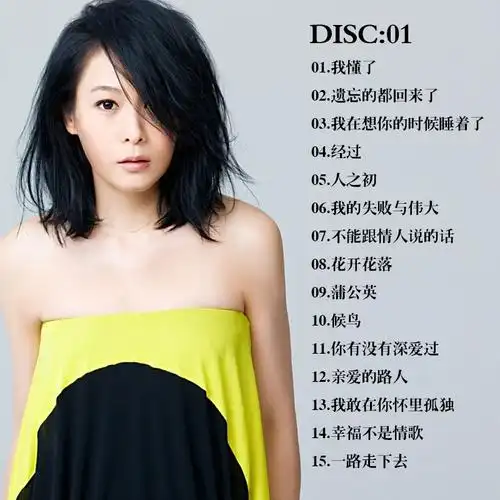 正版刘若英cd专辑经典流行歌曲后来无损音乐cd