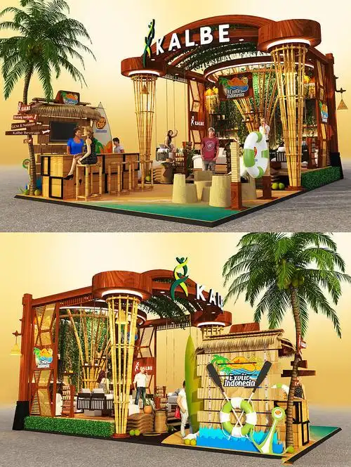 国外户外展位设计