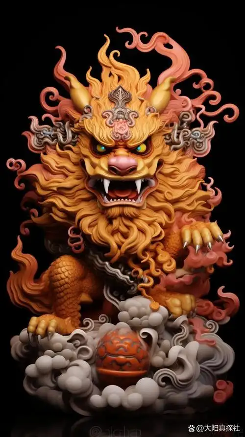 招财貔貅锁屏壁纸