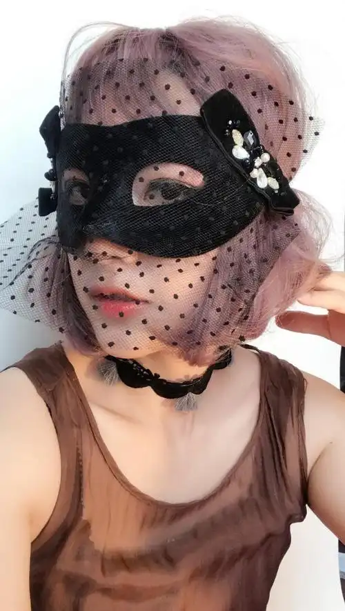 名媛公主面具舞会蕾丝面纱面具情趣化妆舞会私人派对面具万圣节