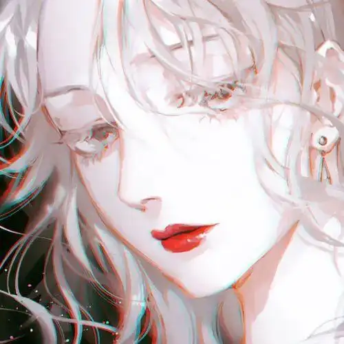 漫画头像霸气漫画女头像小清新古风q版知性卡通女人头像闺蜜头像动漫