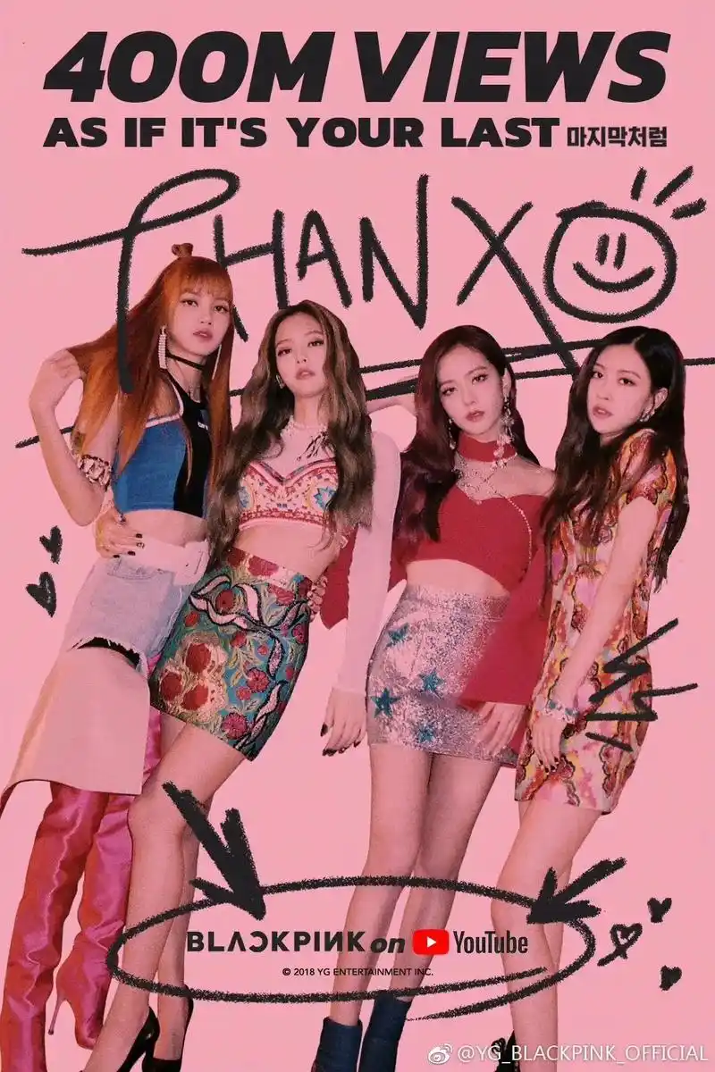 分享一下四闺女的海报#blackpink世界巡演 #blac - 抖音