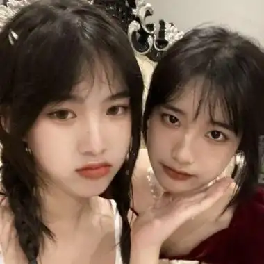 漂亮女生闺蜜头像两人